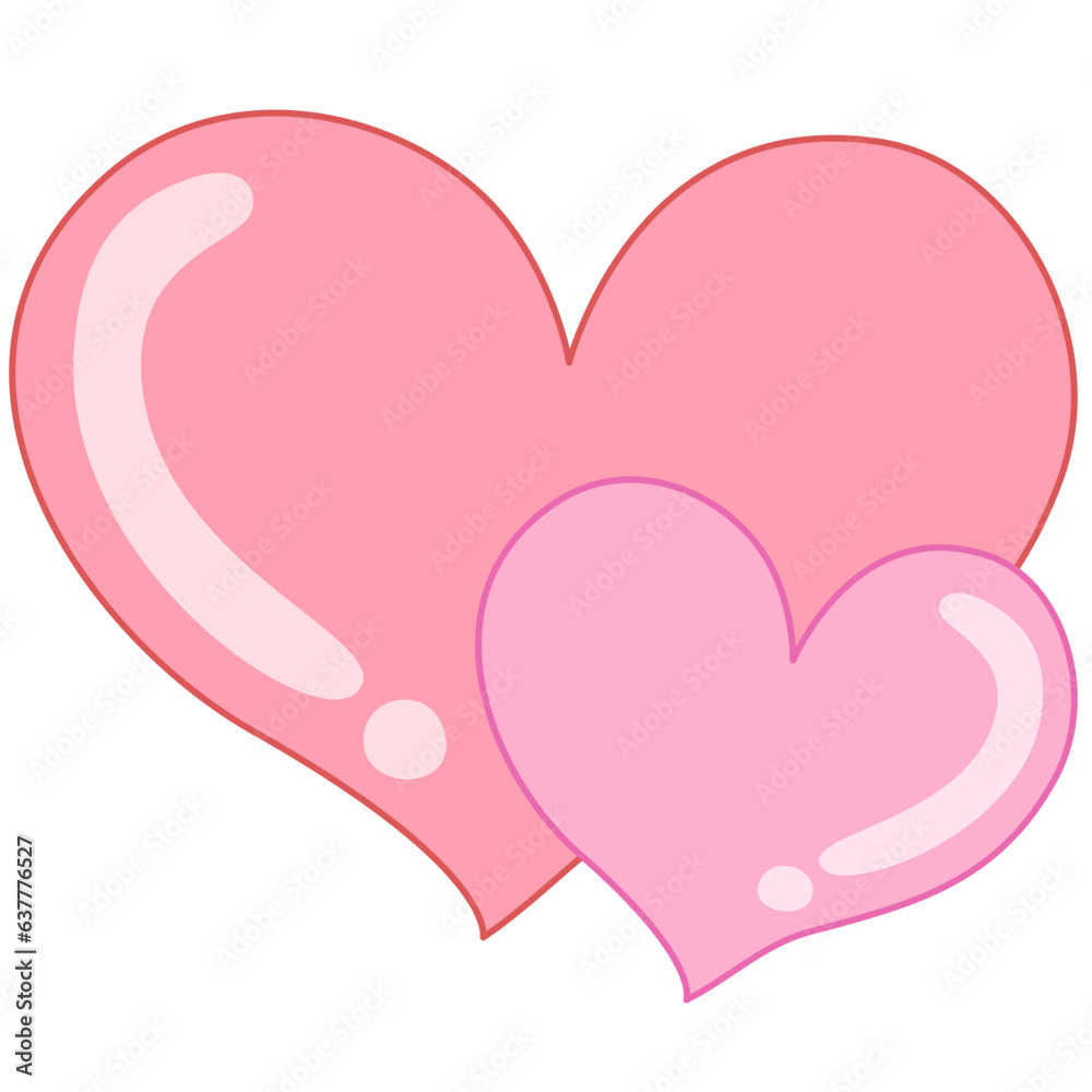 cute heart vector for illustration , design , decoration cute heart vector for illustration , design , decoration