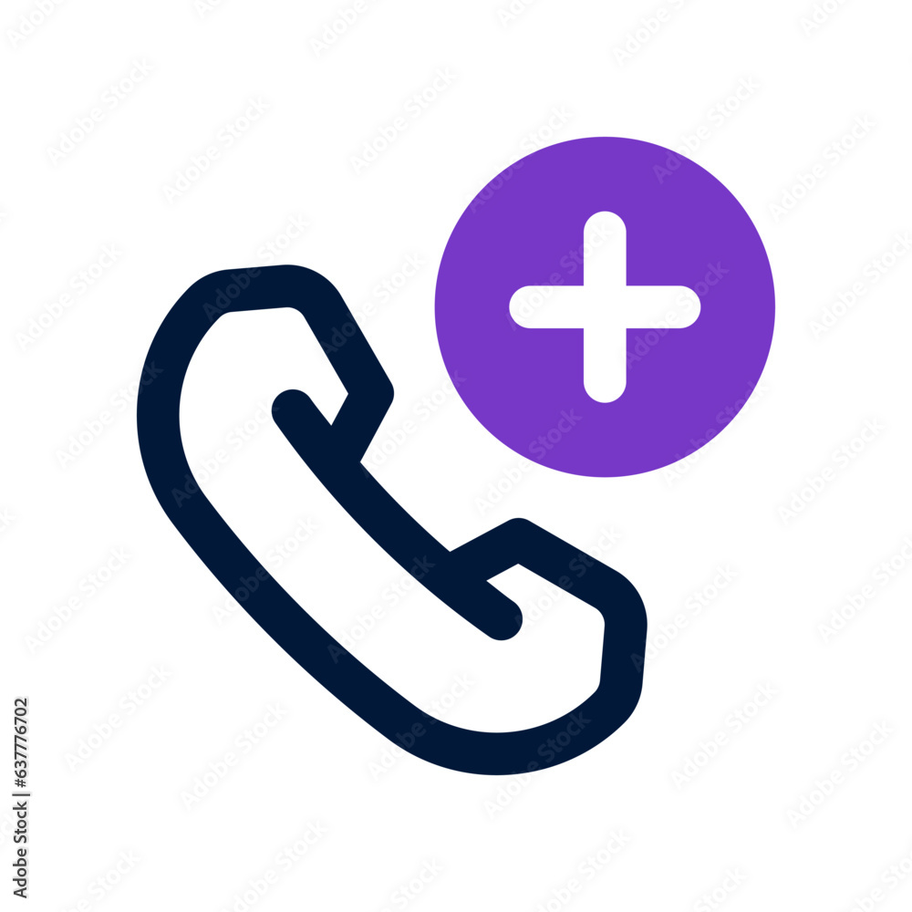 emergency call duo tone icon. vector icon for your website, mobile, presentation, and logo design. emergency call duo tone icon. vector icon for your website, mobile, presentation, and logo design.