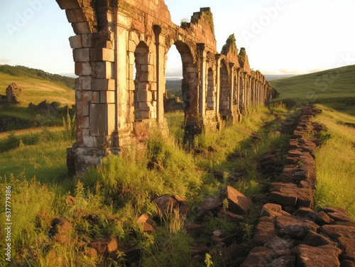 Photo of the ruins of Sao Jose das Missoes Rio Grande do Sul, Brazil photo