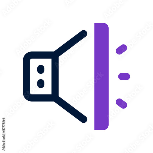 sound icon. vector icon for your website, mobile, presentation, and logo design. © Yaprativa