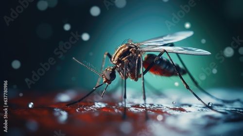 Mosquito, AI generated Image © musa