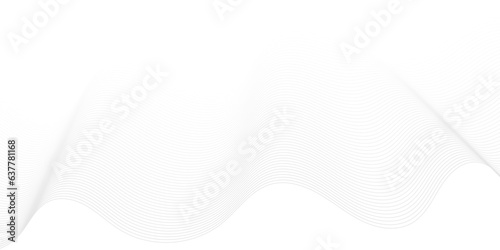 Abstract white blend wave lines digital waves carve element technology background. Modern white flowing wave lines and glowing moving lines. Futuristic technology and sound wave lines background.