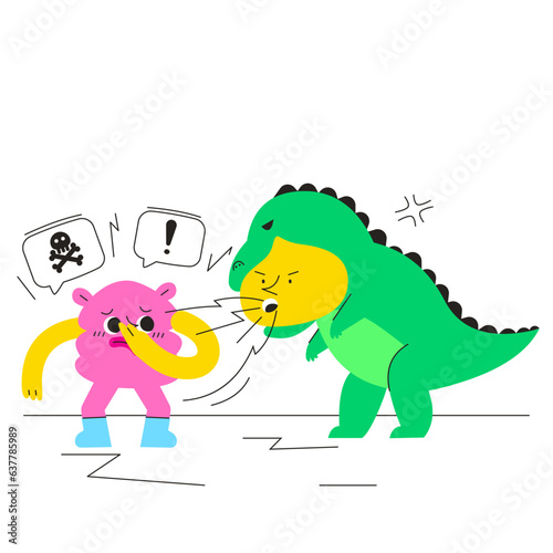 Verbal Bullying illustration