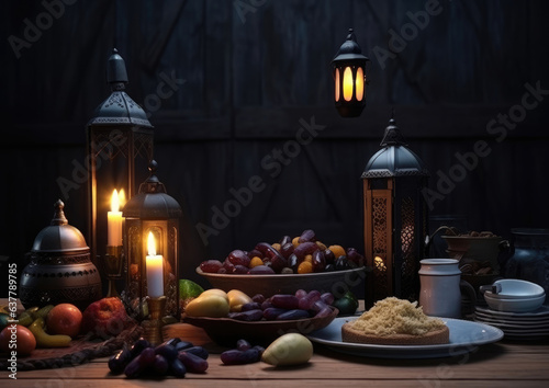 Ramadan  holiday table