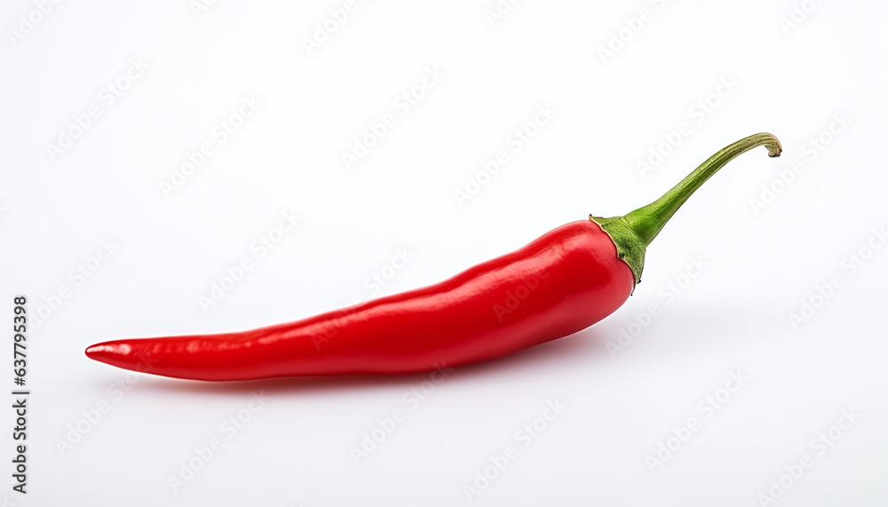 Chilli on white background Chilli on white background