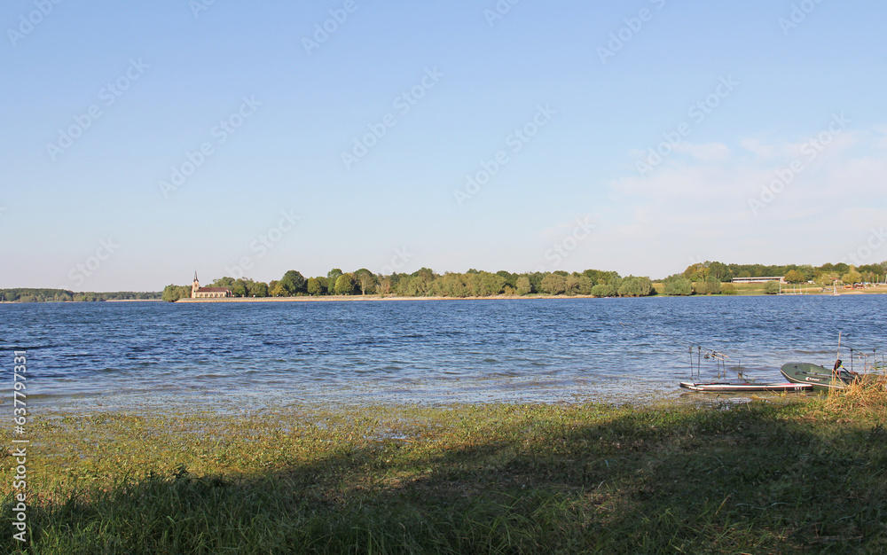 Lake of Der Chantecoq Giffaumont - Champaubert Champagne Grand Est France