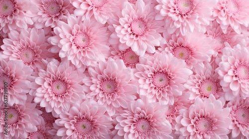 Pink chrysanthemum patterned backdrop for love and special occasions. Mockup image