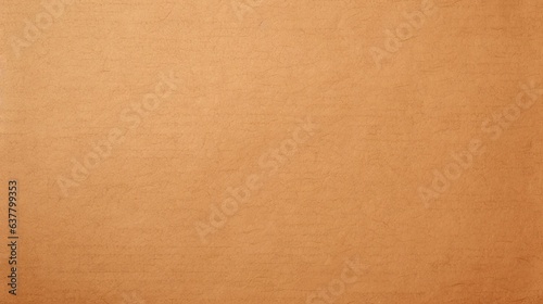 Mockup with copy space on rough kraft paper background in beige and orange tones