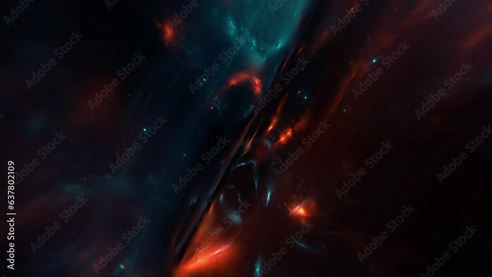 Cosmic background of the multiverse. Seamless Loop