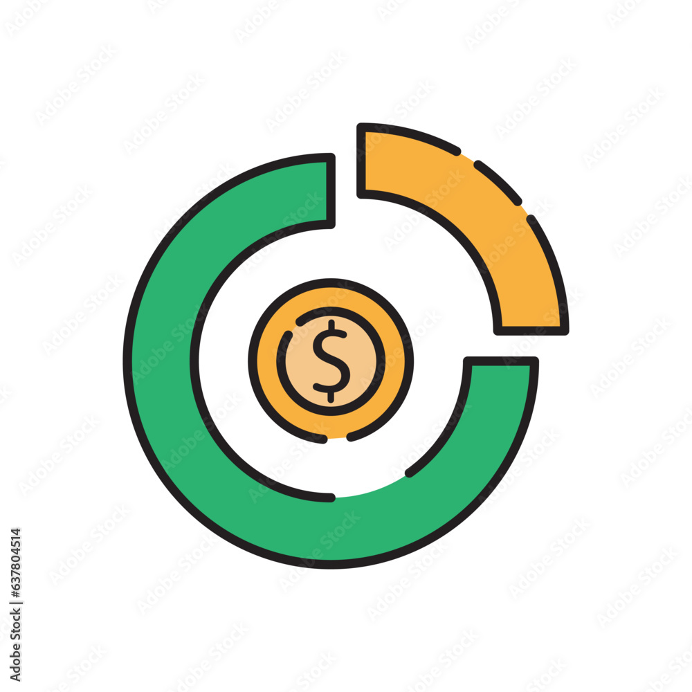 Fototapeta premium Business Icon