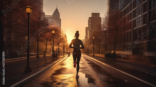 Early Morning Run in the City: Backward Glance