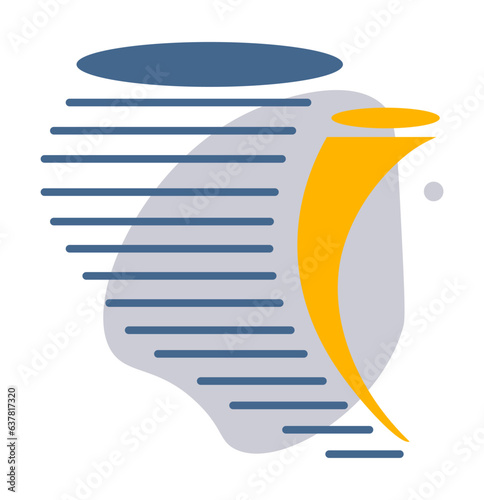 Stormy weather icon, meteorology, and climate
