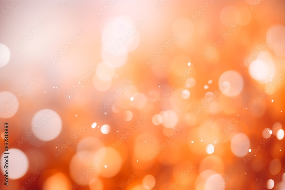A blurry orange background