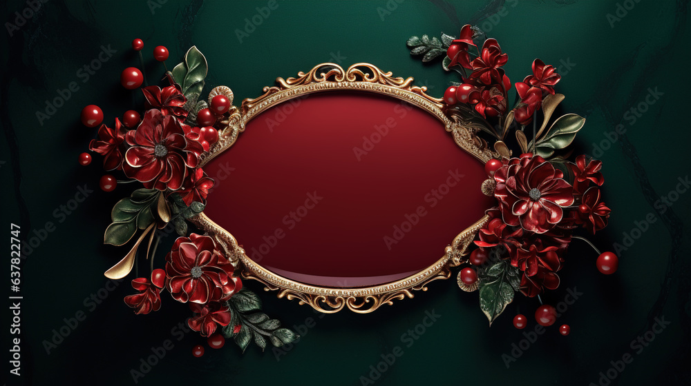 Frame Psignify Jewel-Toned Luxury Frame: Position your product amidst rich, jewel ...