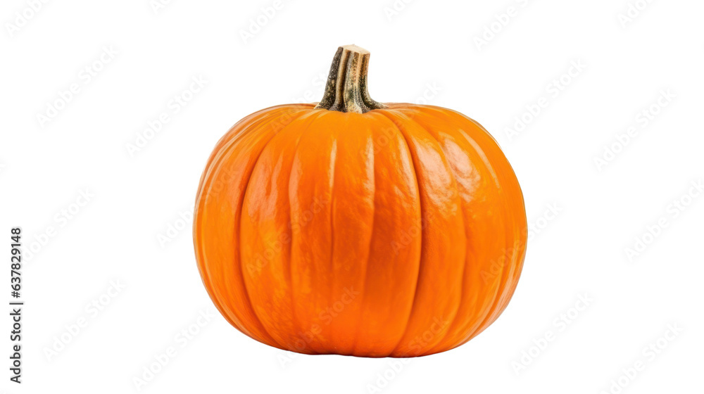 Obraz premium Halloween jack o lantern isolated on white transparent bacgkround 