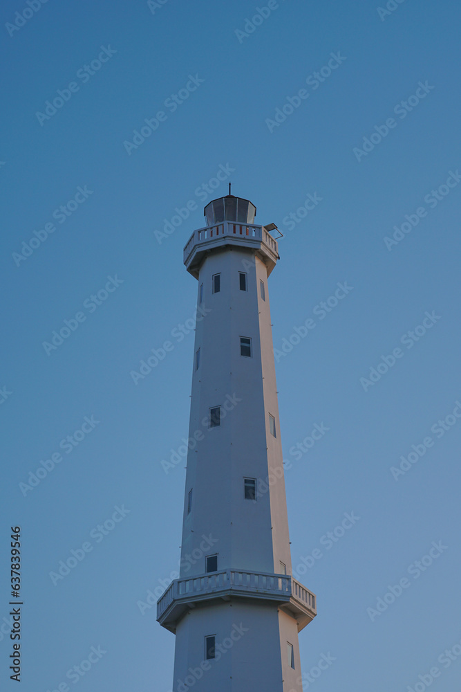 The lighthouse at Tedis Beach, Kupang, Indonesia