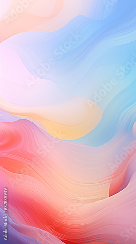 Glittering gradient background with hologram effect and magic lights. Holographic abstract fantasy backdrop.Free pastel watercolor wallpaper. Generative ai
