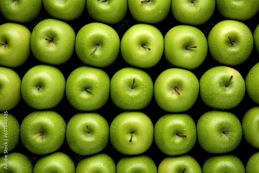 Nature organic fresh green apple. Top view of apples. Pile of freshness. Healthy fruit wallpaper Nature organic fresh green apple. Top view of apples. Pile of freshness. Healthy fruit wallpaper