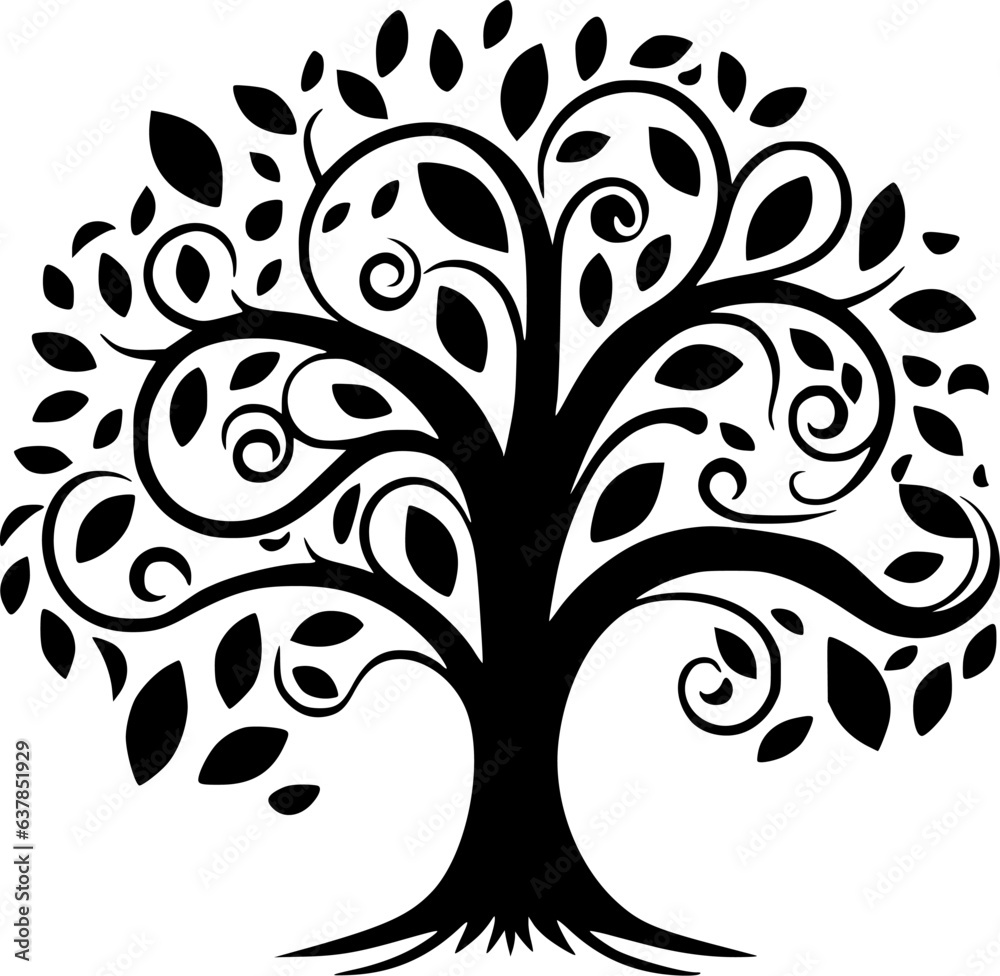 Tree - High Quality Vector Logo - Vector illustration ideal for T-shirt graphic Tree - High Quality Vector Logo - Vector illustration ideal for T-shirt graphic