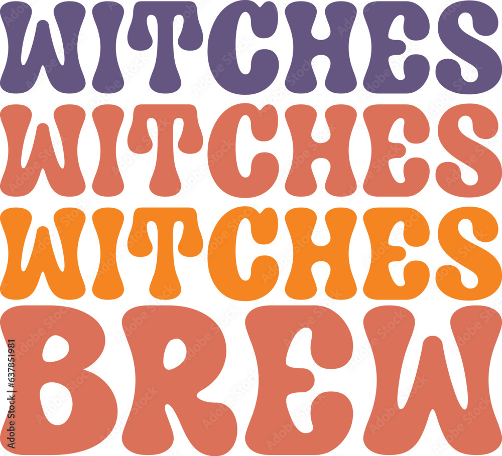 Halloween  retro svg  design bundle and eps file