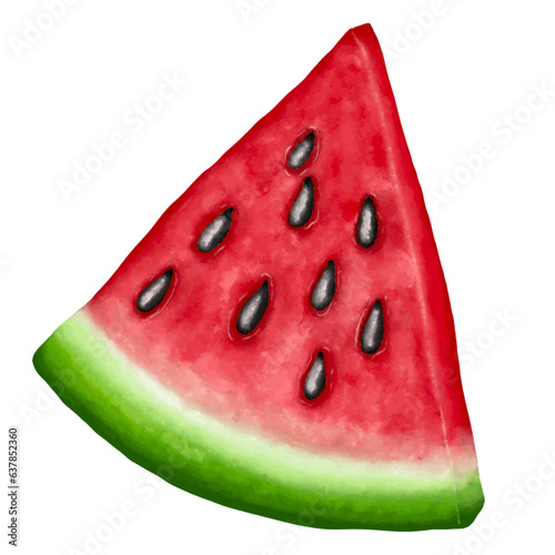 slice of watermelon