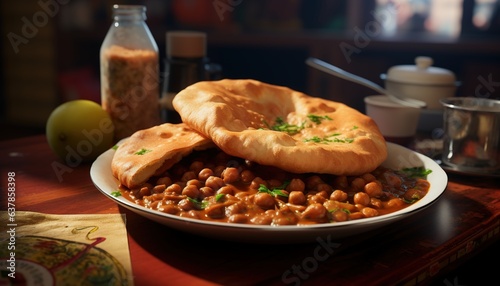Channa bhatura