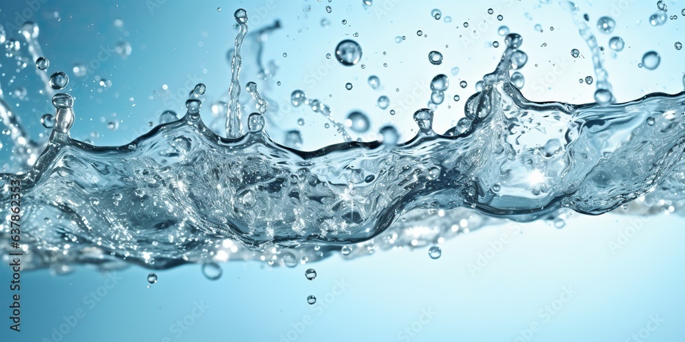 AI Generated. AI Generative. Fresh water splash drop bubble clean sea ocean background decoration graphic art mock up. Graphic Art AI Generated. AI Generative. Fresh water splash drop bubble clean sea ocean background decoration graphic art mock up. Graphic Art
