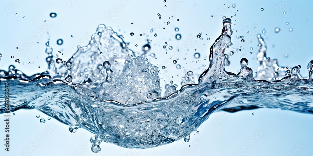 AI Generated. AI Generative. Fresh water splash drop bubble clean sea ocean background decoration graphic art mock up. Graphic Art AI Generated. AI Generative. Fresh water splash drop bubble clean sea ocean background decoration graphic art mock up. Graphic Art