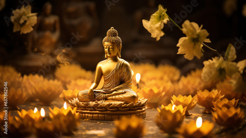 Vesak day buddhist worship