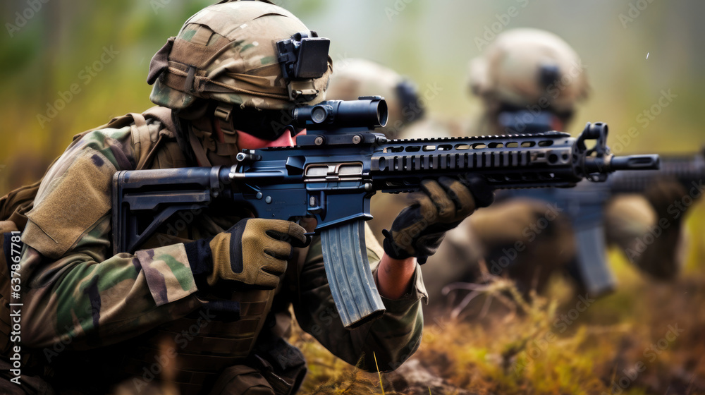 Grit and Determination on the Battlefield Grit and Determination on the Battlefield
