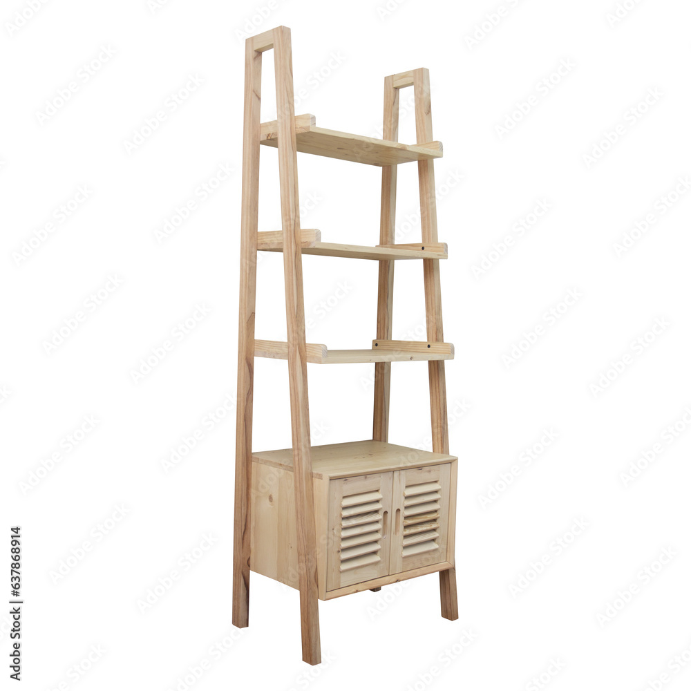 Wooden stand shelves on white background. Interior design Inspiration. Furniture modern inspiration. Home living. Wooden stand shelves on white background. Interior design Inspiration. Furniture modern inspiration. Home living.