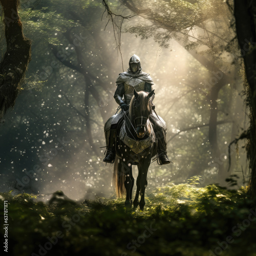 Knight ride in the forest
