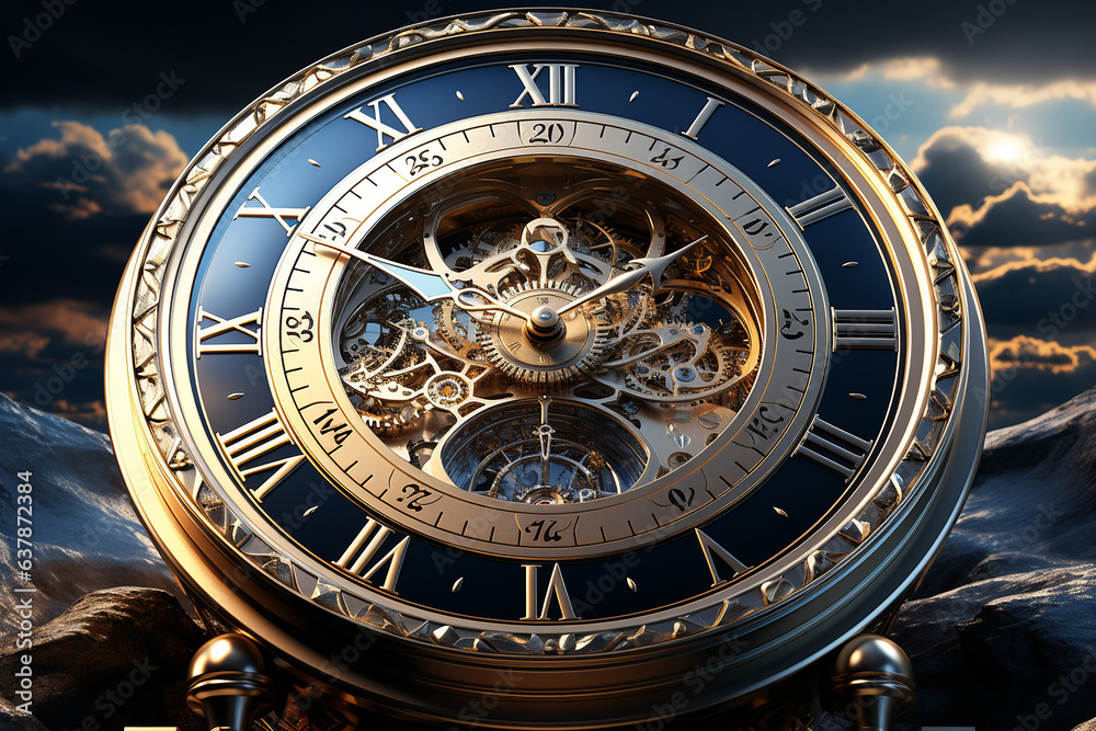 Obraz premium antique clock 