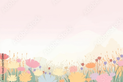 Mothers day - flower field © Artemiy
