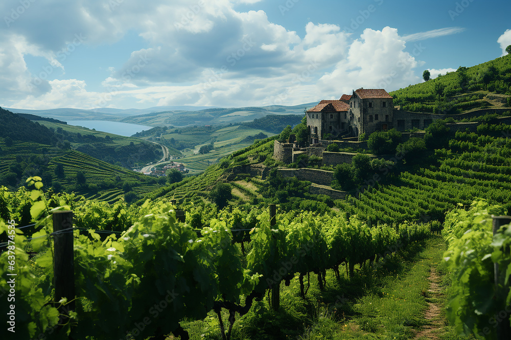 vineyard in region