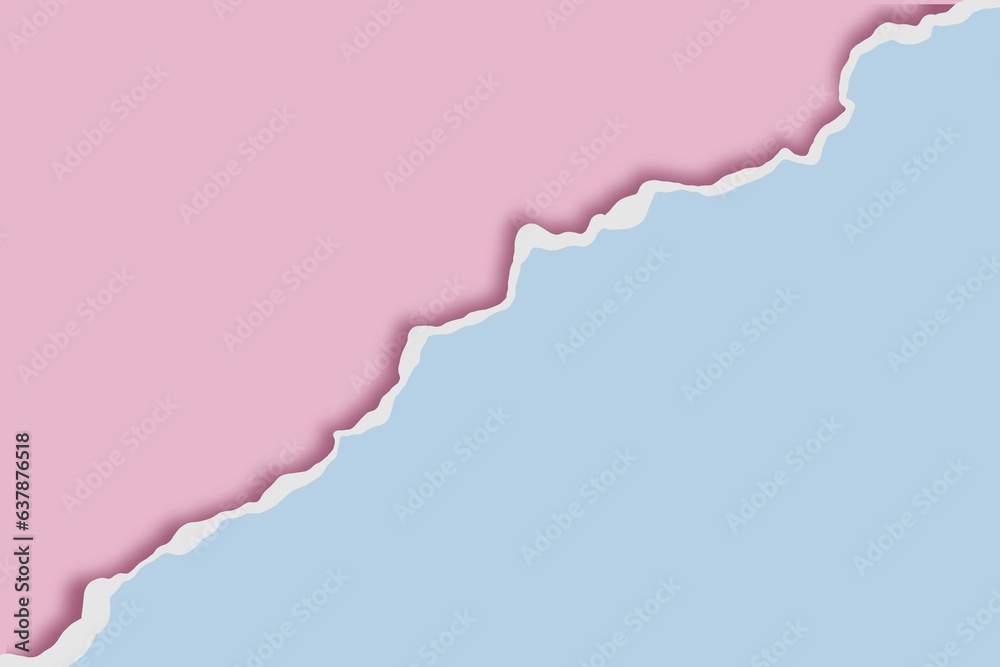 Pink blue  paper background