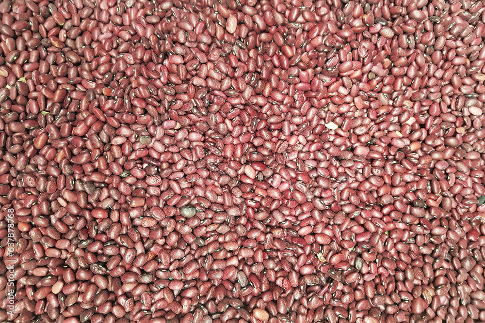 Organic kidney bean texture background Organic kidney bean texture background