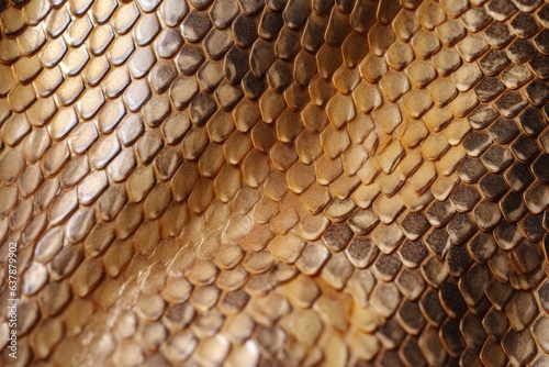 shed snake skin texture on a natural background