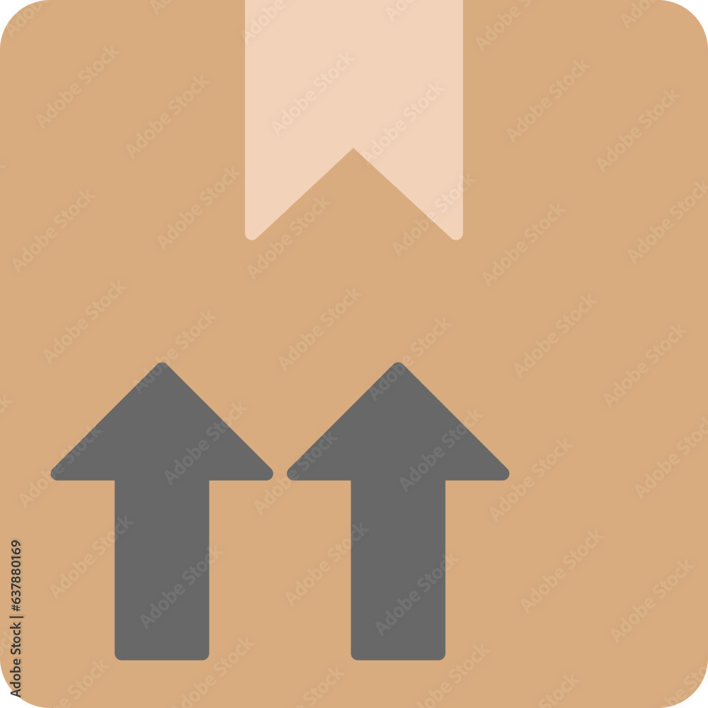 This Side Up Icon This Side Up Icon