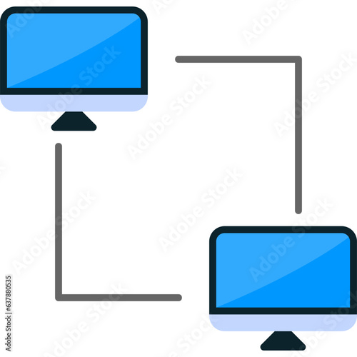 Peer To Peer Icon