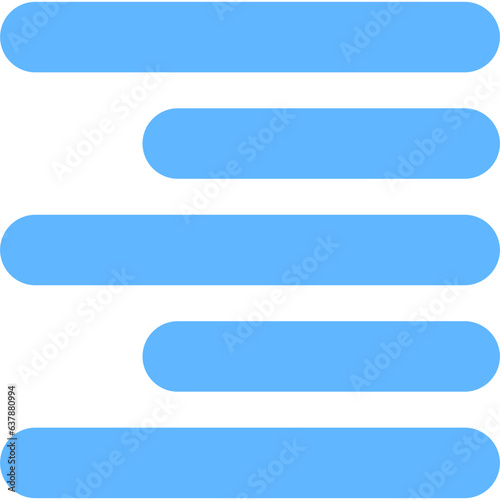 Horizontal Right Align Icon