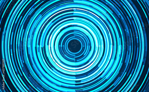 Circles lines round. Technology concept background.