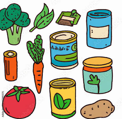 healthy foods created with generative AI technology	