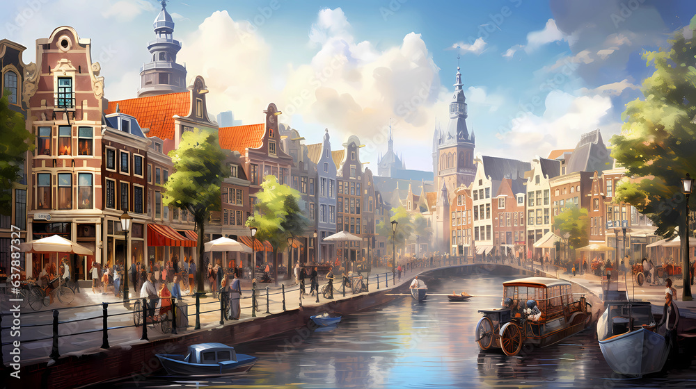Amsterdam's charming canals