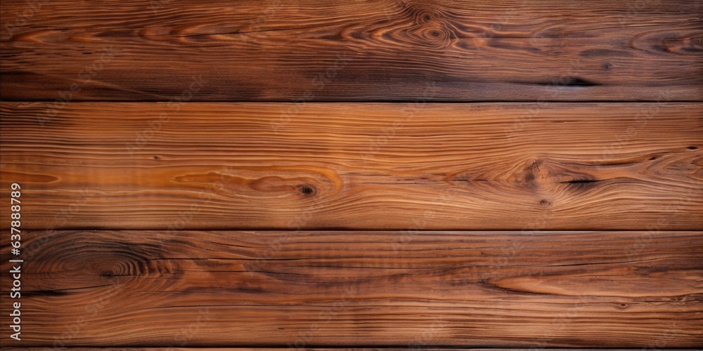 Fototapeta premium Natural brown wooden background, Wood texture surface with old natural pattern, generative ai