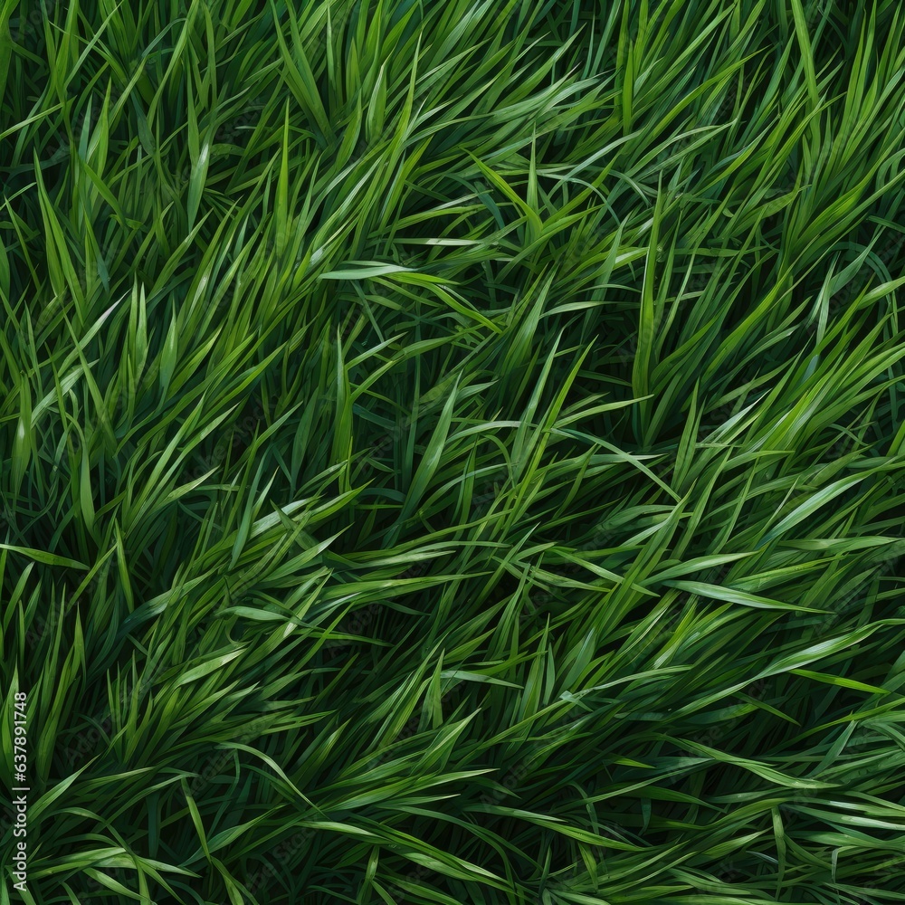 Wind blowing grass blades on a black background. Generative AI Wind blowing grass blades on a black background. Generative AI