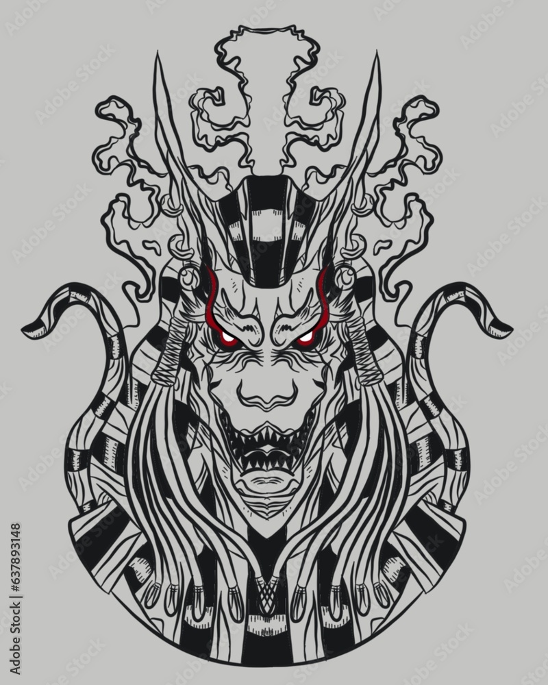 Fototapeta premium heraldic shield with wings