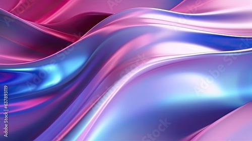 Iridescent silky abstract background