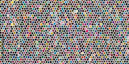 Background with squares seamless dots colorful texture background. Geometric retro mosaic round light illustration vector design. 