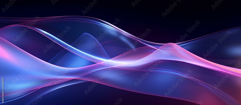 Fototapeta premium Abstract wavy background